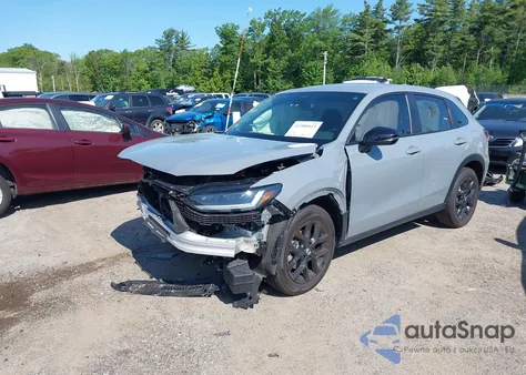 2024 Honda Hr-V Awd Sport/Awd Sport W/O Bsi z USA, uszkodzony, nr VIN 3CZRZ2H5XRM741561